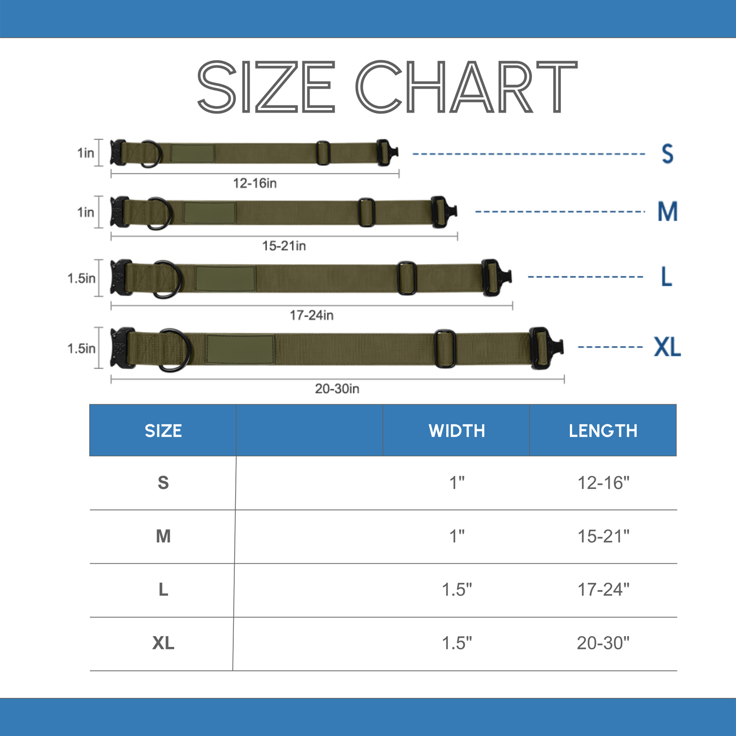 Personalized Camo Heavy Duty Collar