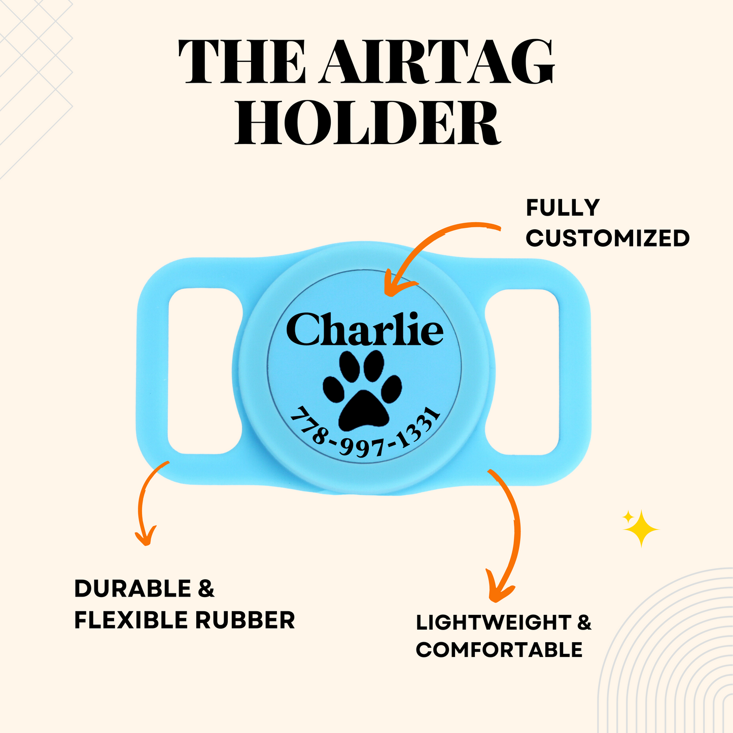 Personalized Airtag Holder