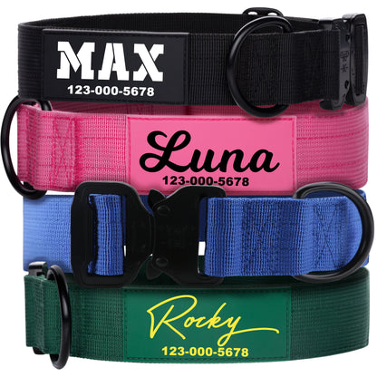 Personalized Heavy Duty Collar